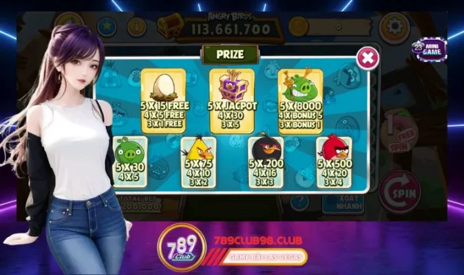 Angry Birds Slots 789Club- hướng dẫn cách chơi chi tiết