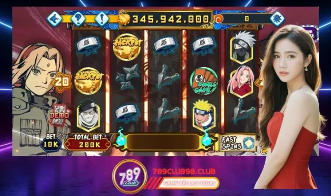 Cách chơi Naruto Slots 789Club cho người mới bắt đầu